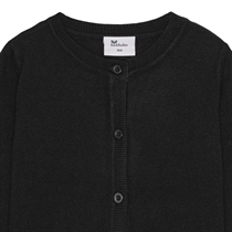 BIRKHOLM Strik Cardigan Midnat Sort